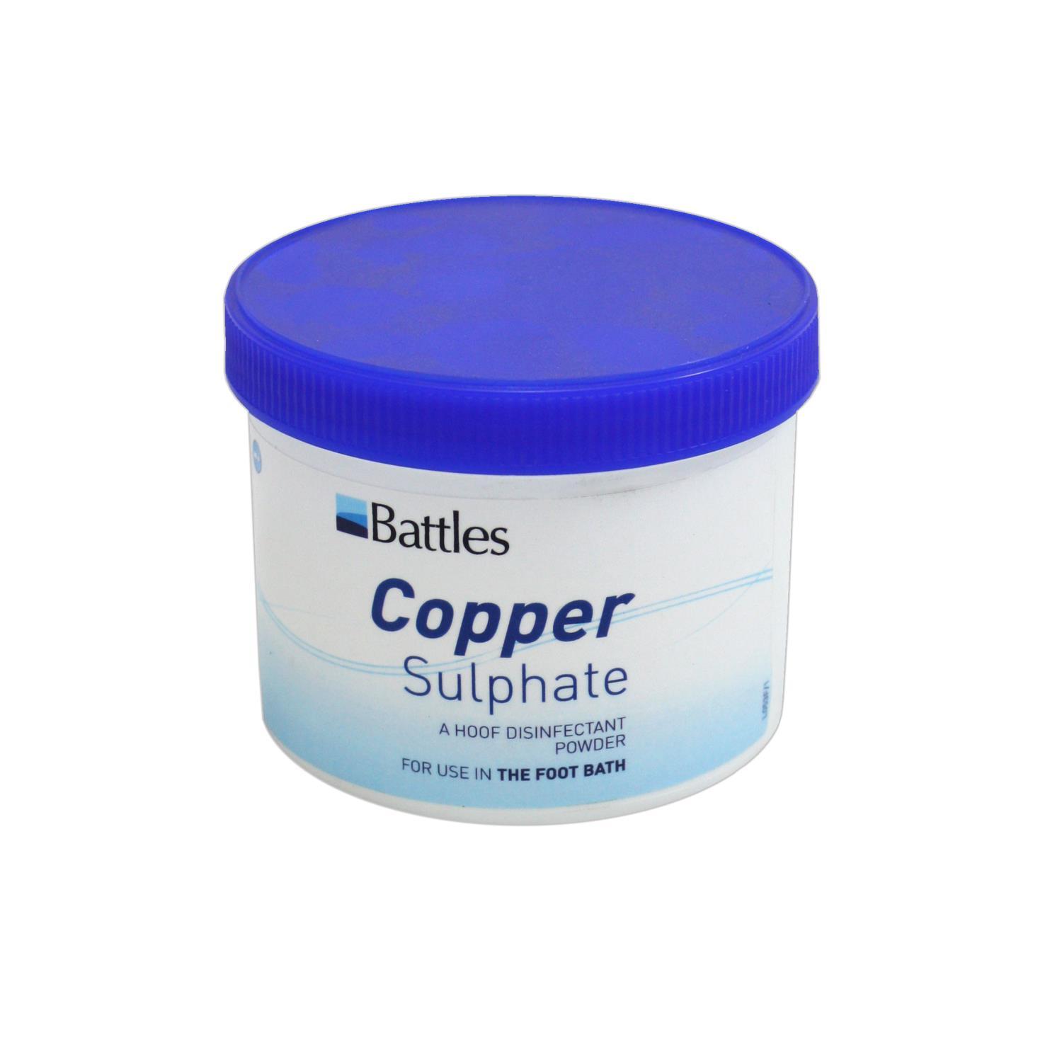 Buy Battles Copper Sulphate 450g from Fane Valley Stores Agricultural