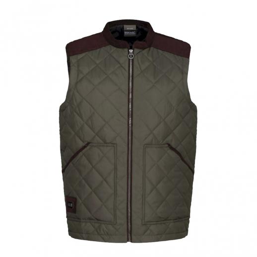  Regatta TRA876 Moreton Mens Quilted Bodywarmer Khaki