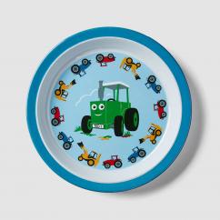 Tractor Ted Plate Machines Design image