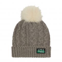 Ridgeline Nordic Fleck Bobble Hat Mushroom One Size image