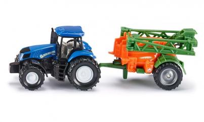 Siku Minature New Holland Tractor with Sprayer  image