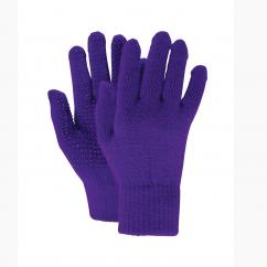 Dublin Magic Pimple Grip Riding Gloves Purple  image