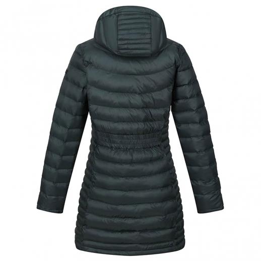  Regatta RWN230 Andel lll Ladies Long Quilted Jacket Green 