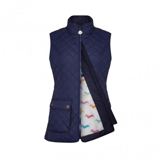  Champion Banbury Ladies Diamond Quilted Bodywarmer in Navy 