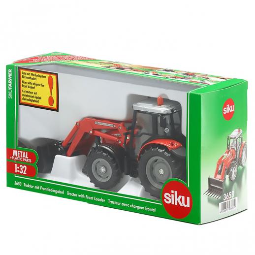  Siku Massey Ferguson 5455 Tractor with Front Loader
