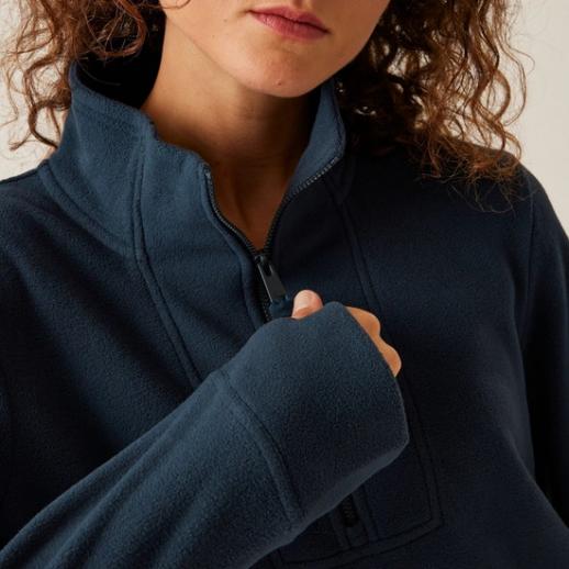  Regatta RWA651 Juliette Ladies Half Zip Fleece Navy
