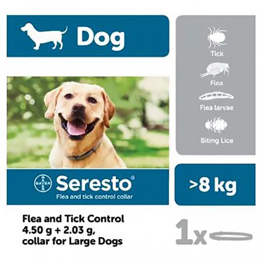  Seresto Flea & Tick Collar for Large Dogs