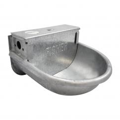 Fisher Alvin Round Galvanised Drinker Bowl  image