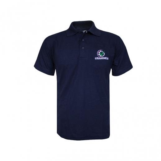  Grassmen Adults Polo Shirt in Navy 