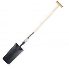 Professional Irish Traditional Spade with Wooden T Handle image