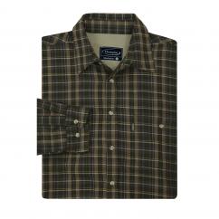 Champion Sherbourne Microfleece Lined Long Sleeve Shirt Green image