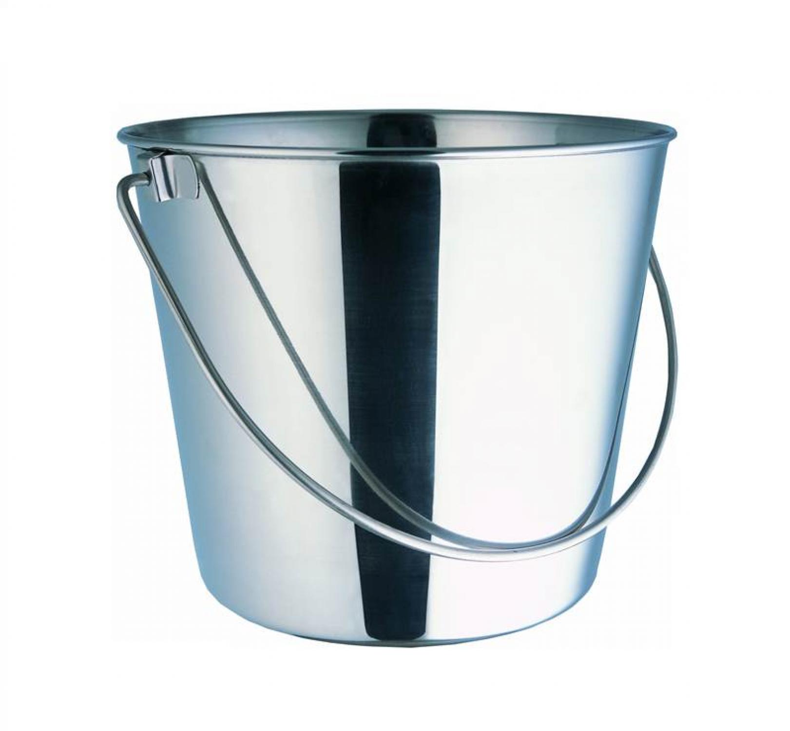 Buy Stainless Steel Bucket 5.7L from Fane Valley Stores Agricultural