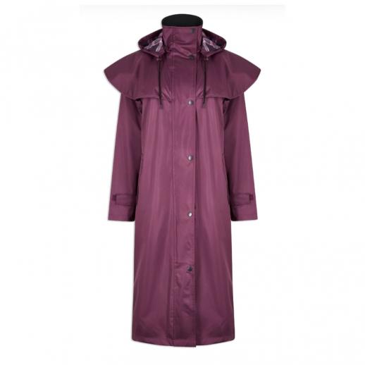  Champion Sandringham Ladies Long Waterproof Jacket Plum