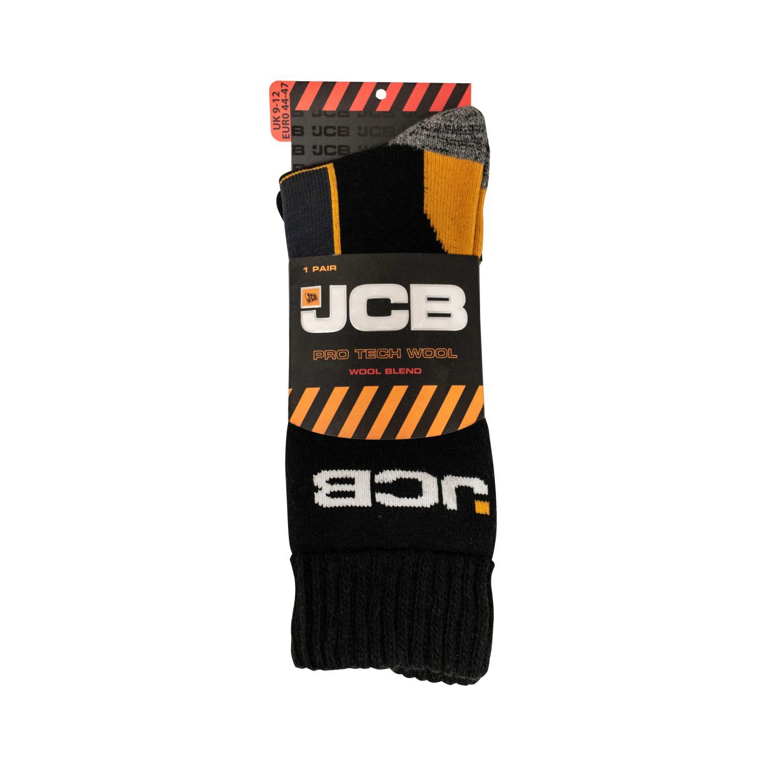 Buy JCB Mens Pro Tech Wool Socks Size 912 from Fane Valley Stores