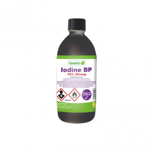  Country 10% Strong Iodine - 500ml