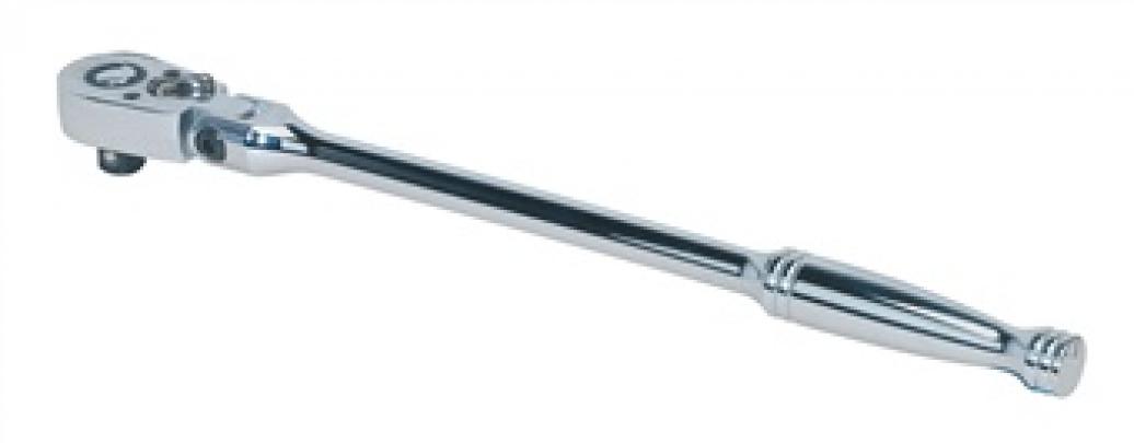  Sealey Ratchet Wrench Pear Head Flip Reverse Flexi-Head 300mm 3/8in Sq Drive