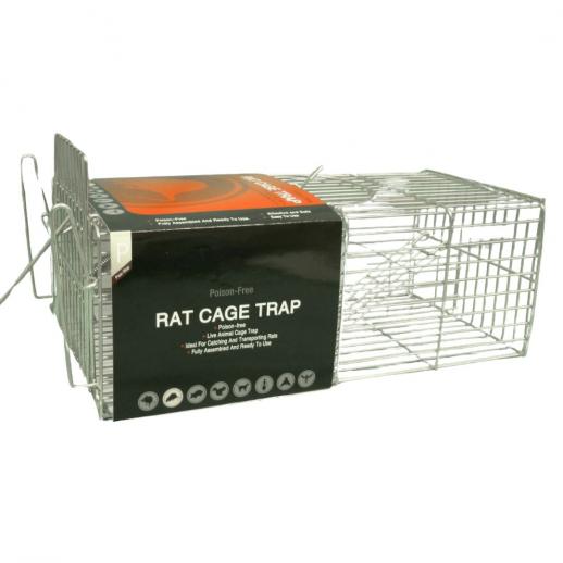  Galvanised Square Cage Rat Trap