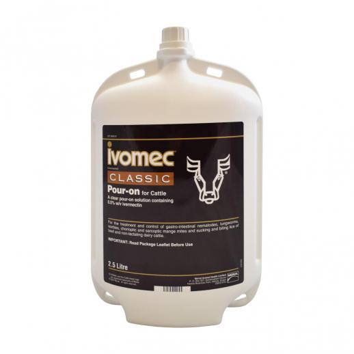  Ivomec Classic Pour On for Cattle 