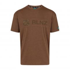 Ridgeline Basis Mens T-Shirt Ochre Marl  image
