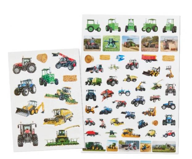  Tractor Ted Sticker Pack Farm Machines