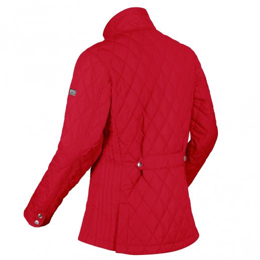  Regatta RWN180 Charna Ladies Diamond Quilted Jacket Red 