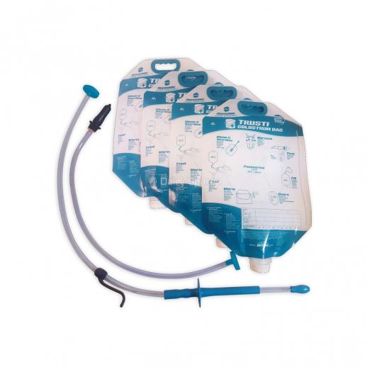  Trusti Colostrum Bag Starter Kit (4xBags, Trusti Tuber Tube, Black Peach Teat, Tubing and Cap) ANT40A