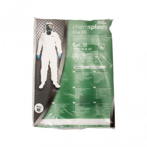  Eka Disposable Chemical Spraying Boilersuit 2511-W