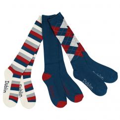 Dublin Navy, Red & White Socks  image
