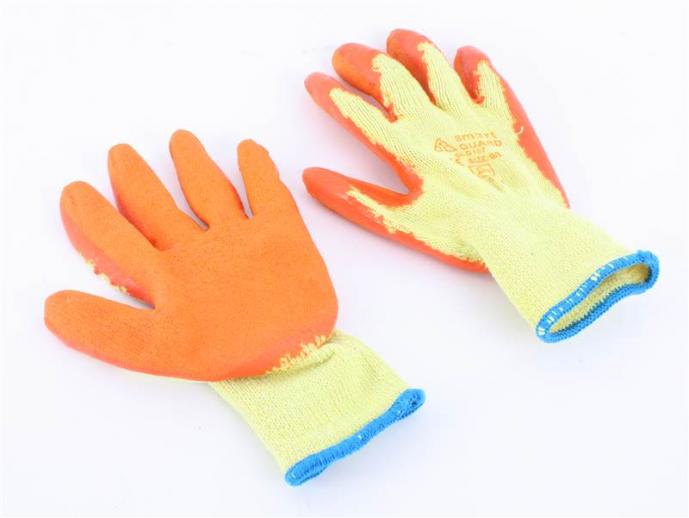  Orange Builders Grip Gloves 