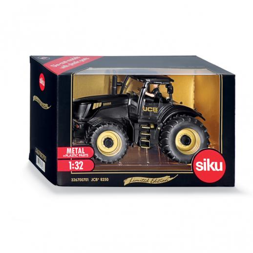  Siku 3267 Gold and Black JCB 8250 Tractor with Driver