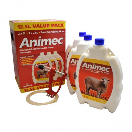  Animec Sheep Drench 12.5L Promo Pack