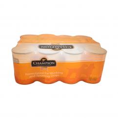 Champion Dog Food Tins - Yellow image