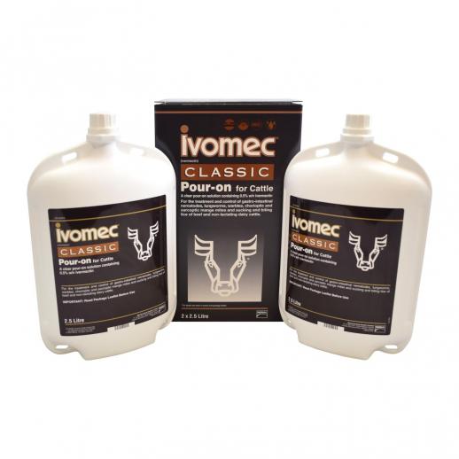  Ivomec Classic Pour On for Cattle 
