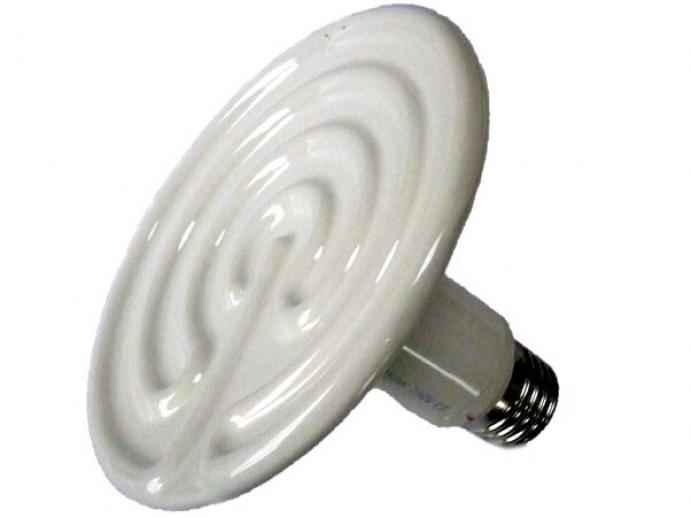 Dull Emitter Screw Fit 250W Heat Lamp Bulb