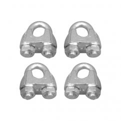 Sparex S.4004 Wire Rope Clips 4 x 8mm image