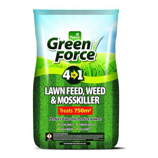  Greenforce 4 in 1 Lawn Feed Weed and Moss Killer