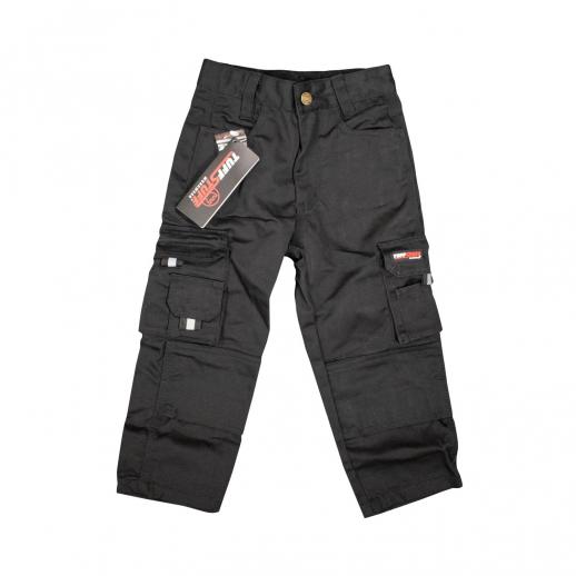  Tuff Stuff Junior Work Trousers Black 