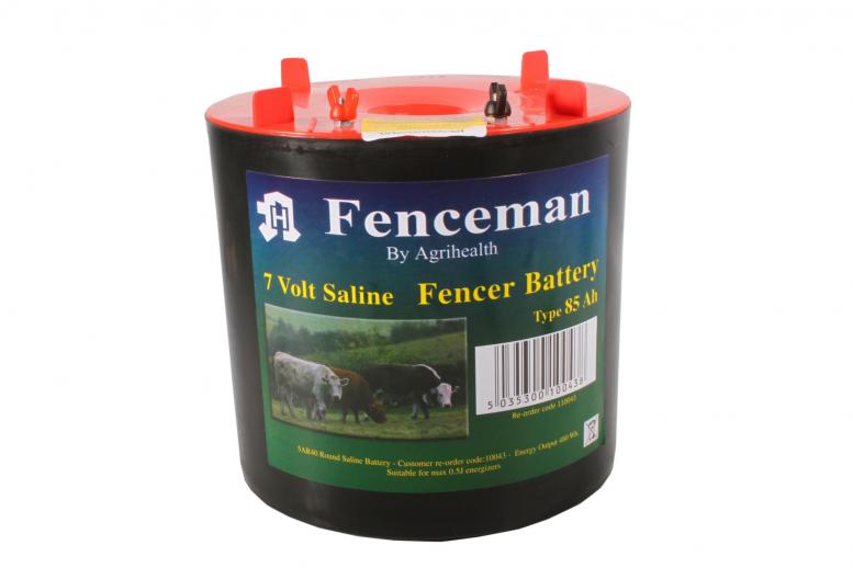  85ah Electric Fencer Battery with Round Bottom
