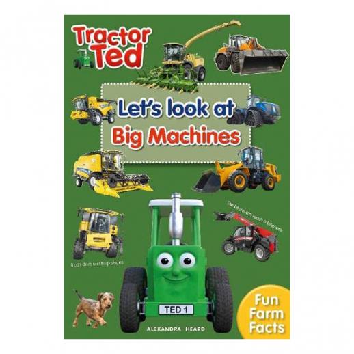  Tractor Ted Book Let's Look at Big Machines