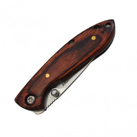  Whitby LK48 Pakkawood Locking Pocket Knife 