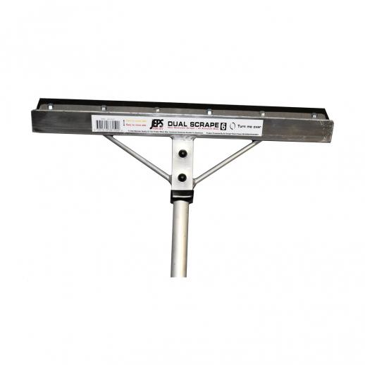  JEPS Aluminium Flat Dual Scraper 22'' 6 Hole