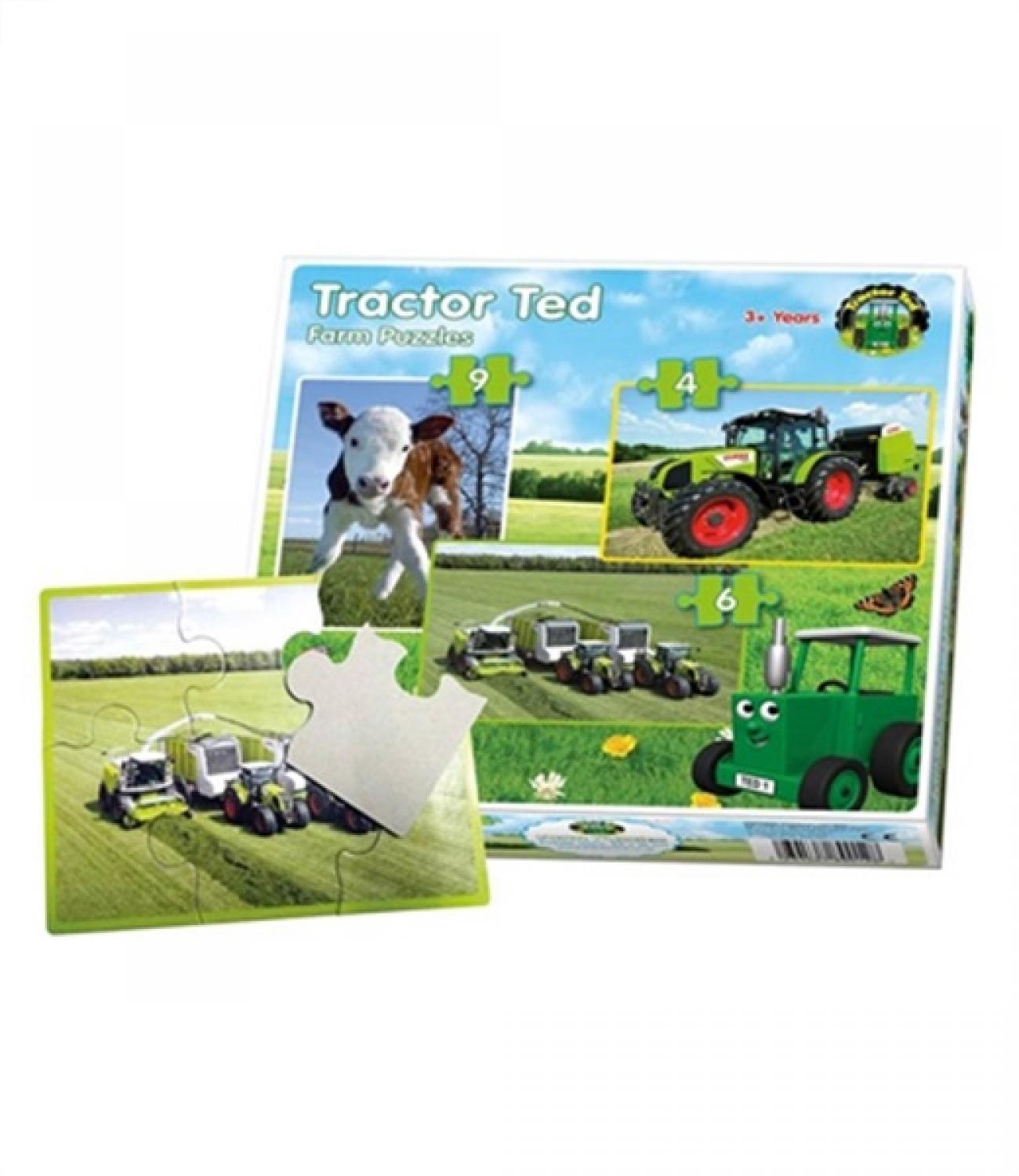 Buy Tractor Ted Jigsaws 3pk from Fane Valley Stores Agricultural Supplies