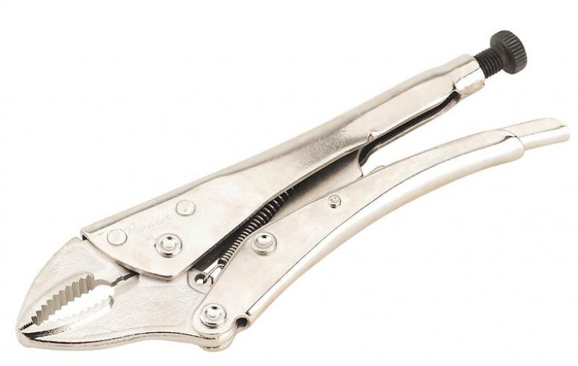  Sealey AK6821 Locking Pliers Curved Jaw