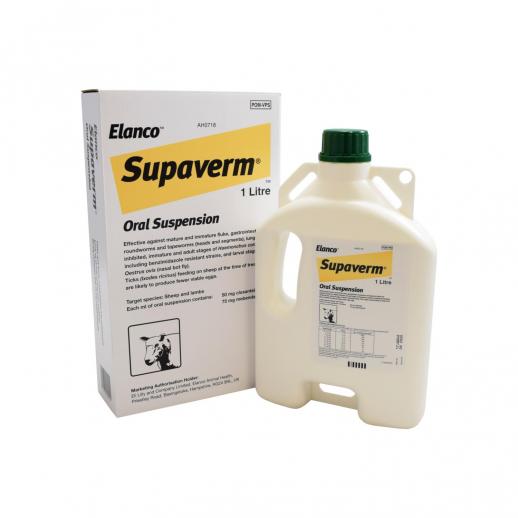  Supaverm Oral Suspension for Sheep & Lambs 
