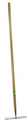 Country Stainless Steel Garden Rake image