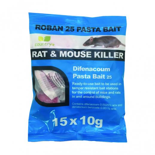  Country Difenacoum Pasta Rat & Mouse Bait 150g