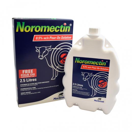  Noromectin 0.5% w/v Pour-On 