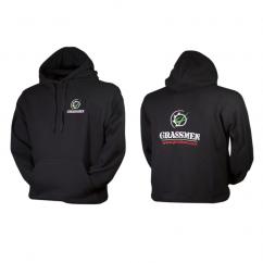 Grassmen Adults Black Hoodie  image