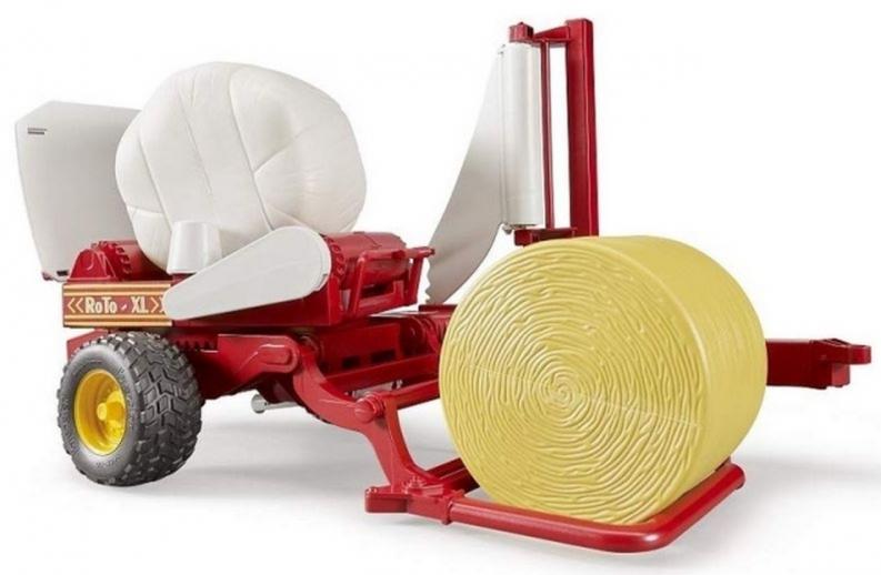  Bruder Round Bale Wrapper 1:16 