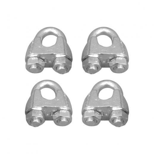  Sparex S.4004 Wire Rope Clips 4 x 8mm